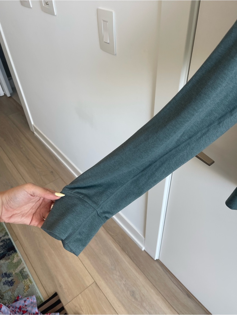 Vuori Teal Zip-Up Hoodie - Picture 5 of 7